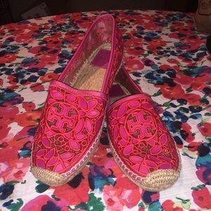 Tory Burch espadrille sandals, lightly worn